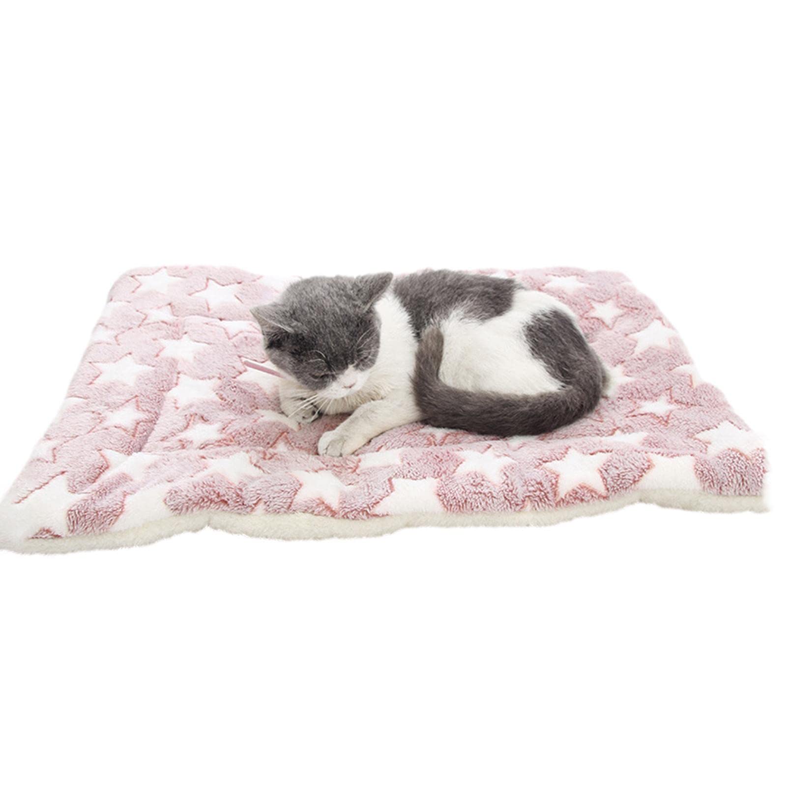 Renywosi Cozy Calming Cat Blanket - Ultra Soft Dog/cat Bed Mat With Cute Prints, Cat Blankets For Indoor Cats, Premium Flannel Cloth Pet Cushion Pad Bed Mat For Cats Dogs, Pet Supplies