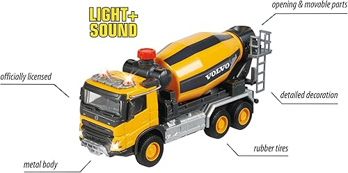 Miniatura 4 de Majorette - Grand Series - Camión enrutador Volvo FMX - 7.5 in (escala 1:43) - Sonidos y luces - a partir de 3 años - 213723002
