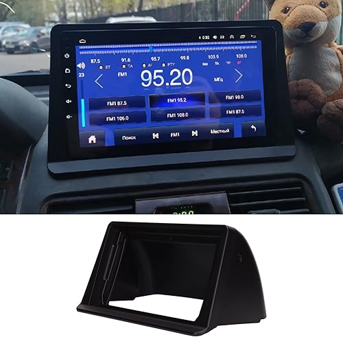 Miniatura 3 de Acouto Marco del panel de navegación del panel de navegación del marco del tablero de navegación Kit de tablero de ABS Accesorios de ajuste interior