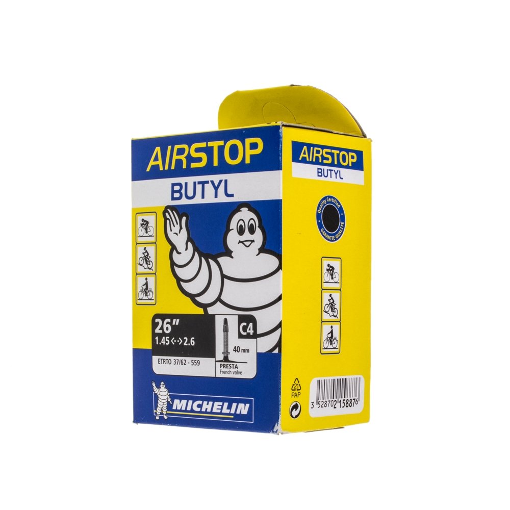 TUBI INTERNI BICI MICHELIN 700c X 25-32 28" 622-635 PRESTA 40mm - Foto 2