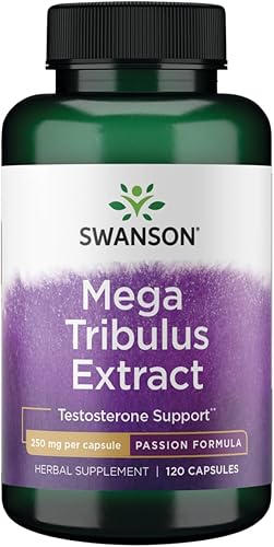 Swanson Mega Tribulus Extracto 250 Miligramos 120 Cápsulas