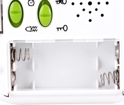 Miniatura 2 de Despertador vibratorio debajo de la almohada, mini reloj despertador, MusicVibration Digital LCD despertador temporizador de cocina electrónico con