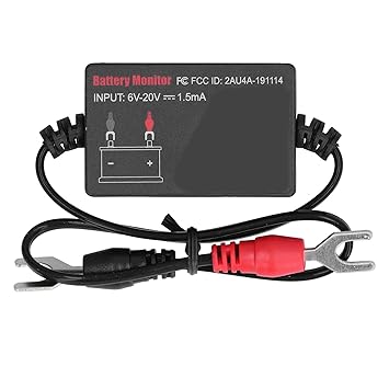 Battery Monitor Tester, Battery Tester 12V Wireless Smart for 12V Car Batteries for Car