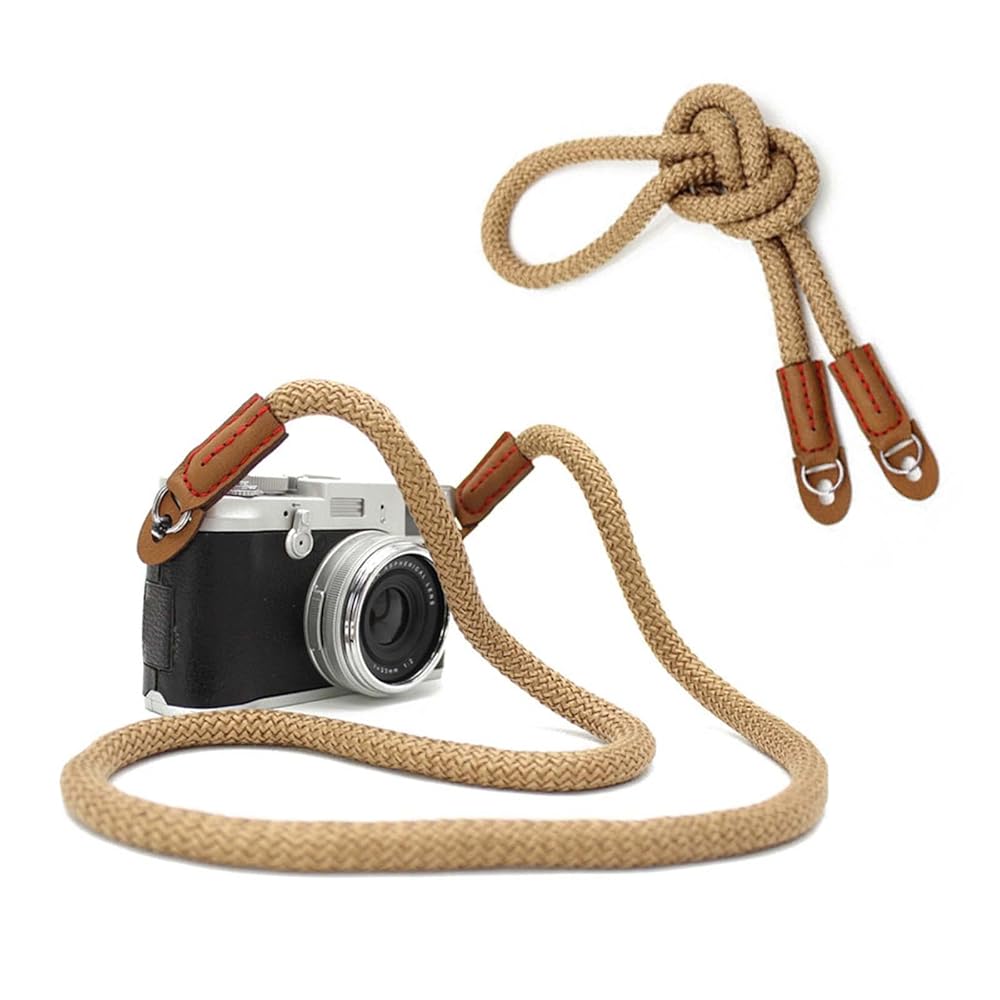 Tracolla Per Fotocamera LENS-AID Effetto Corda | 100 Cm | Universale Per DSLR E Mirrorless - Foto 6