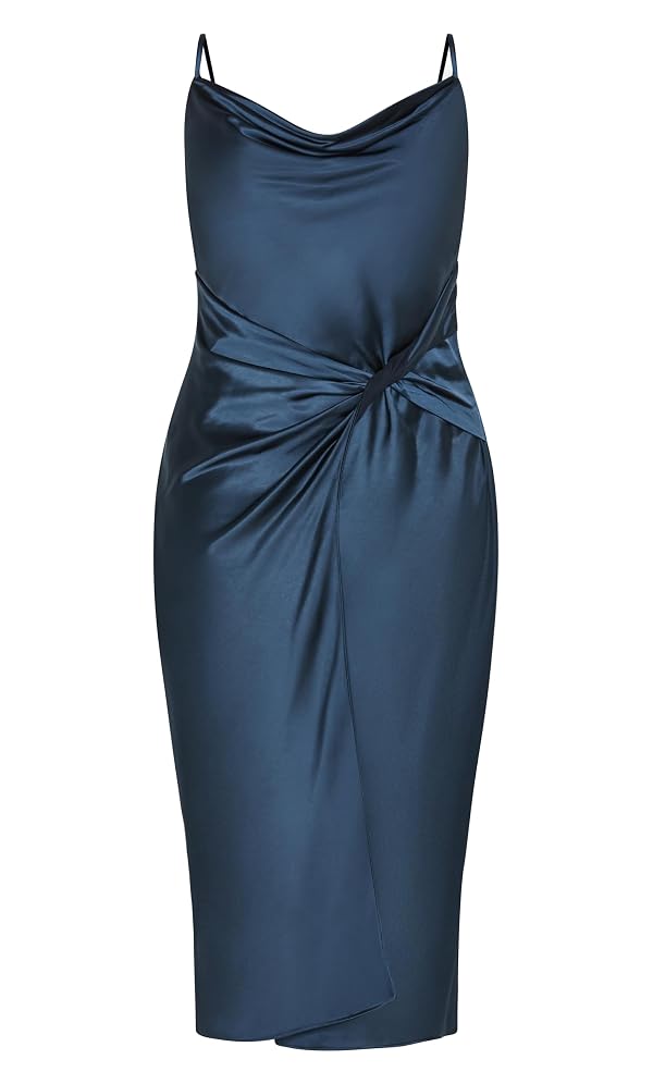 City Chic Women's Plus Size Dress - Adelina, 12 Navy by City Chic - Used condition - Image 3