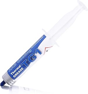 AABCOOLING Thermal Grease 1-25g – Une Pâte Thermique Silver en Silicone Non Corrosive Qui Facile à Appliquer Pas Le Couran…