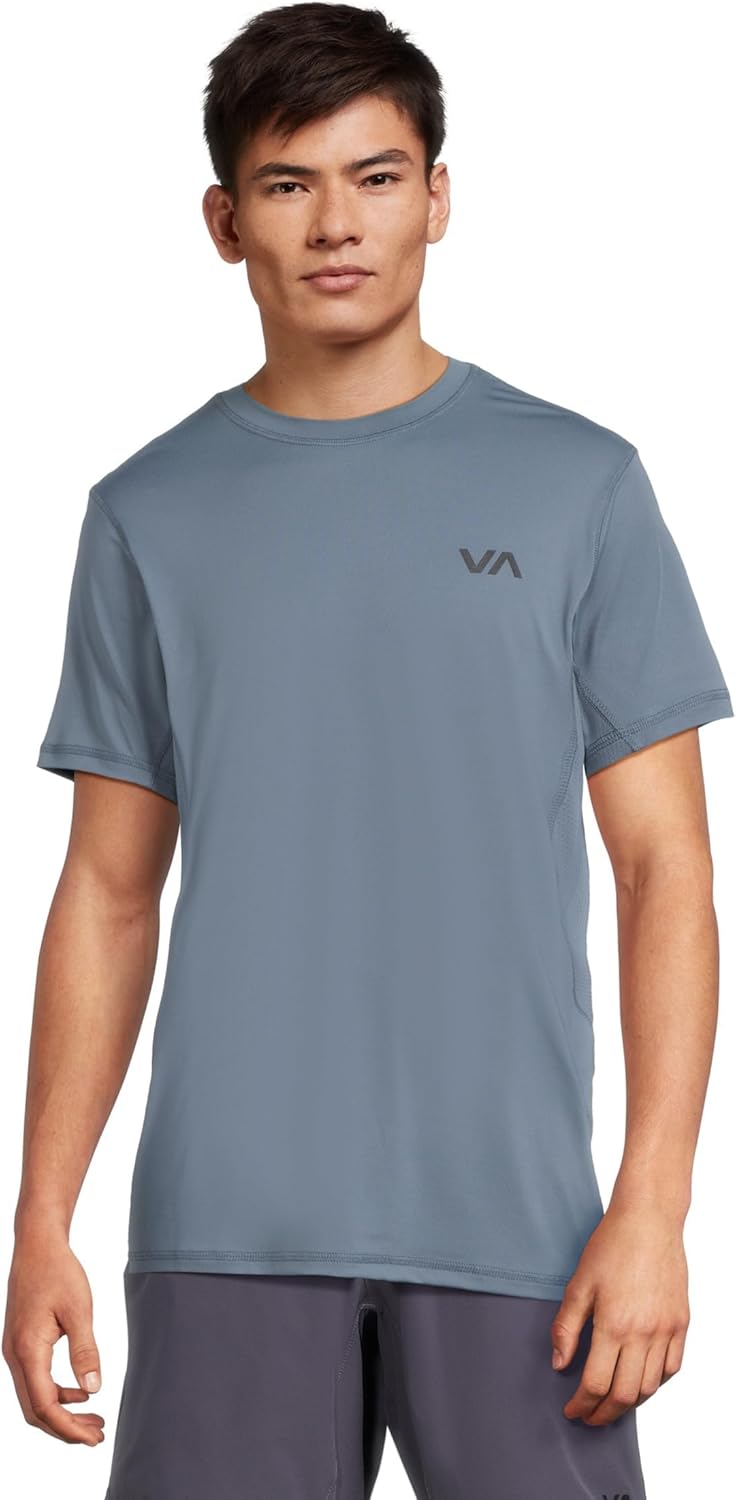 RVCA Mens Sport Vent Short Sleeve
