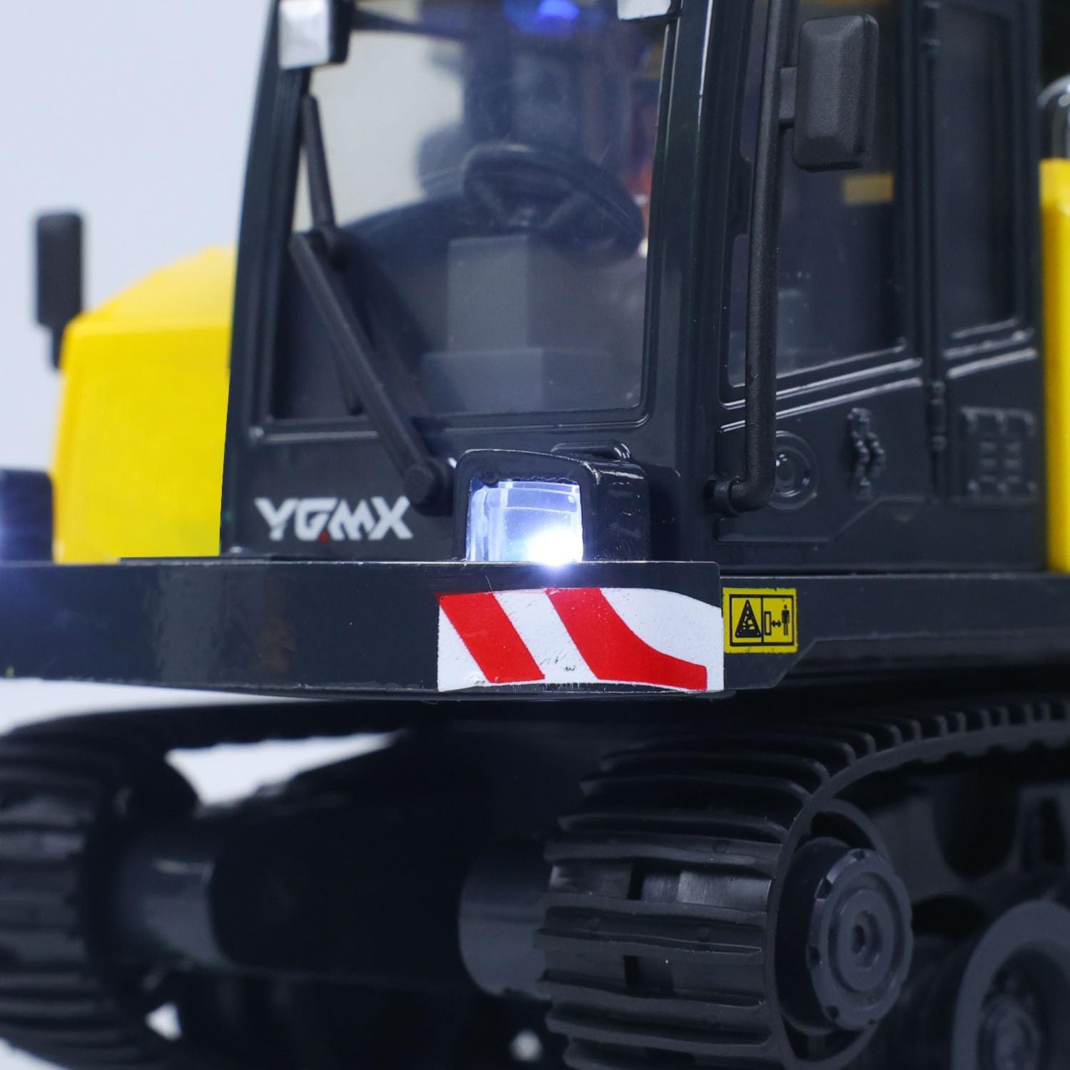 US in Stock, 1/50 T14R Panther RTR Electric RC Crawler Dump Truck Construction Vehicle Tracked Tipper Finished Model Toys Lights Sounds Unit Hobby Grade Model for Ages 14+