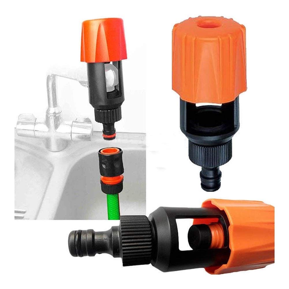 Kunststoff Yard Garden Bewässerungshahn-Adapter Schlauchverbinder Universelles Rasenwerkzeug Verstellbarer Gartenwasseranschluss Landwirtschaftliche Bewässerungsarmaturen
