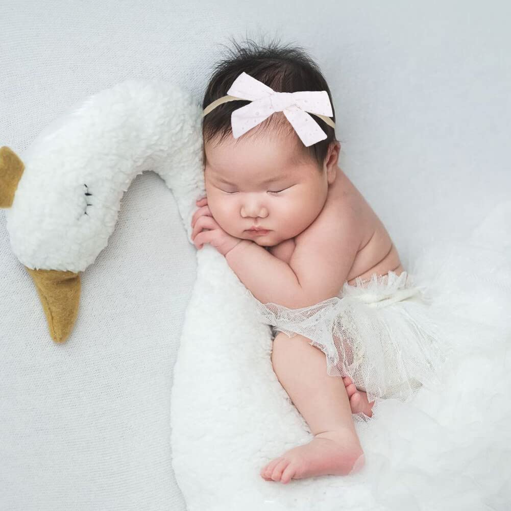Soft Touch Baby-Stirnband Mit Schleife – Dehnbar, Weich, Für Mädchen 0–12 Monate, Ohne Spuren