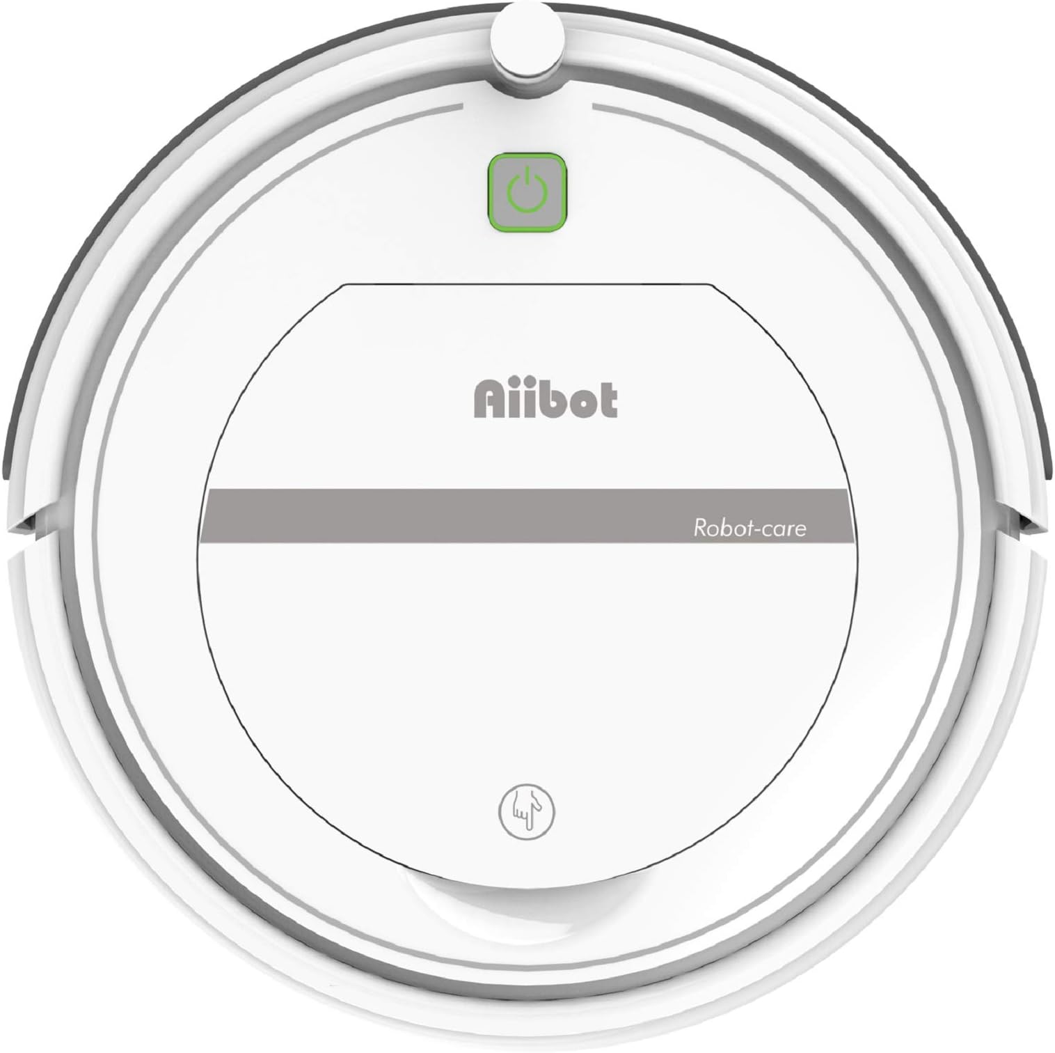 Aiibot Robot Vacuum Cleaner with 3-Stage Cleaning System, Intelligent Fall Arrest Sensor, HEPA, for Apartments/Small House/Hard Floor/Low-Pile Carpet (T288-white) [Energy Class A+]