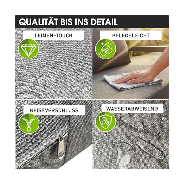 BRAST Gartenlounge-Set Adria Aluminium