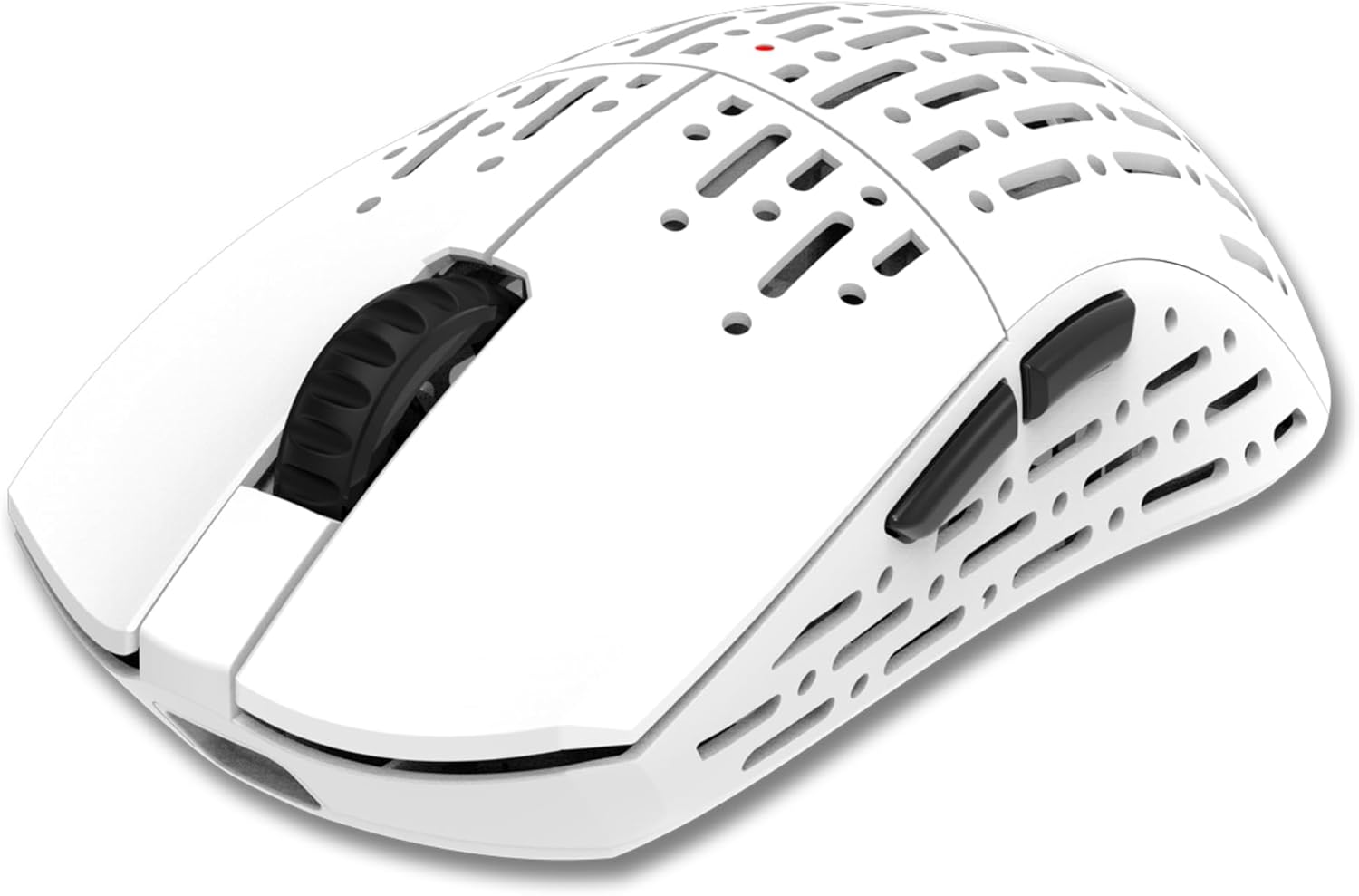 Sleeper, Wireless Gaming Mouse,19000 DPI, 53g Lightweight, 6 Programmable Buttons, Long Battery Life, PAW3370 Sensor, for Esports/FPS Gaming/Laptop/PC/Mac/Windows, White
