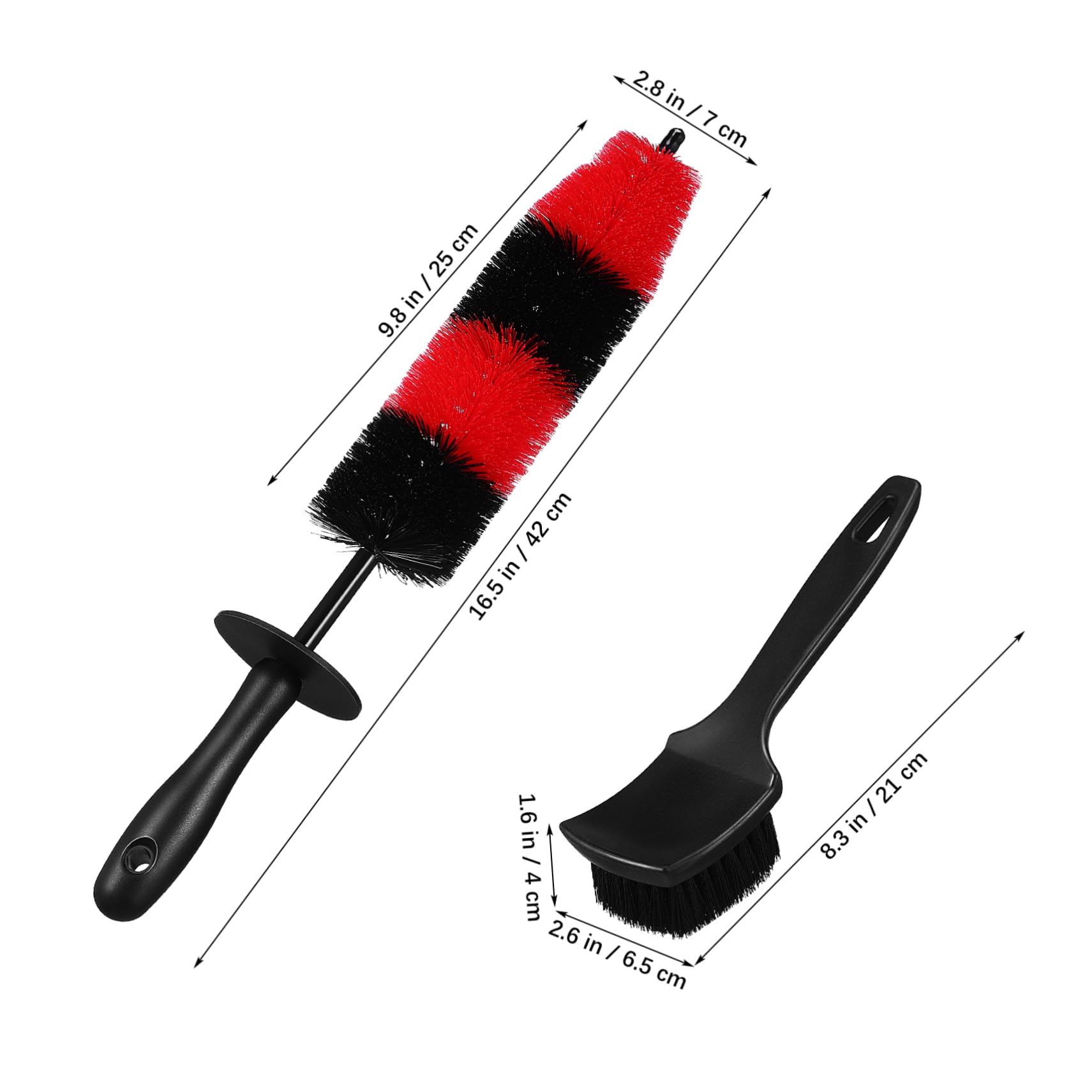 Gatuida 3 Ensembles De Brosses De Nettoyage De Pneus De Voiture Nettoyeur De Pneus Brosse De Moyeu De Roue De Nettoyage De Jante De Voiture De e De
