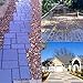go2buy 3PCS Paving Pavement Concrete Mould Stepping Stone Mold Garden Lawn Path Paver Walk, 23.8 x 19.9 x 1.7