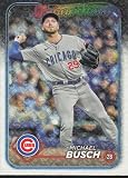 2024 TOPPS ALL-STAR FOIL #471 MICHAEL BUSCH CHICAGO CUBS BASEBALL OFFICIAL TRADING CARD OF MLB