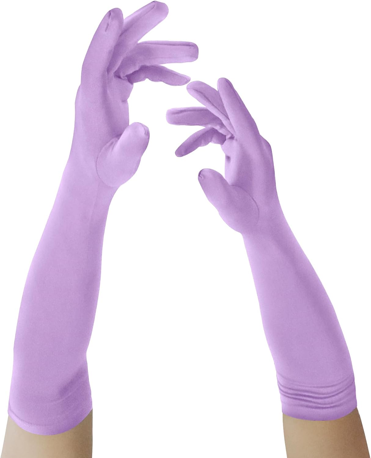 Islis Spandex Stretch Elbow-Length Gloves for Cosplay, Halloween, and Costume Accessories image 2