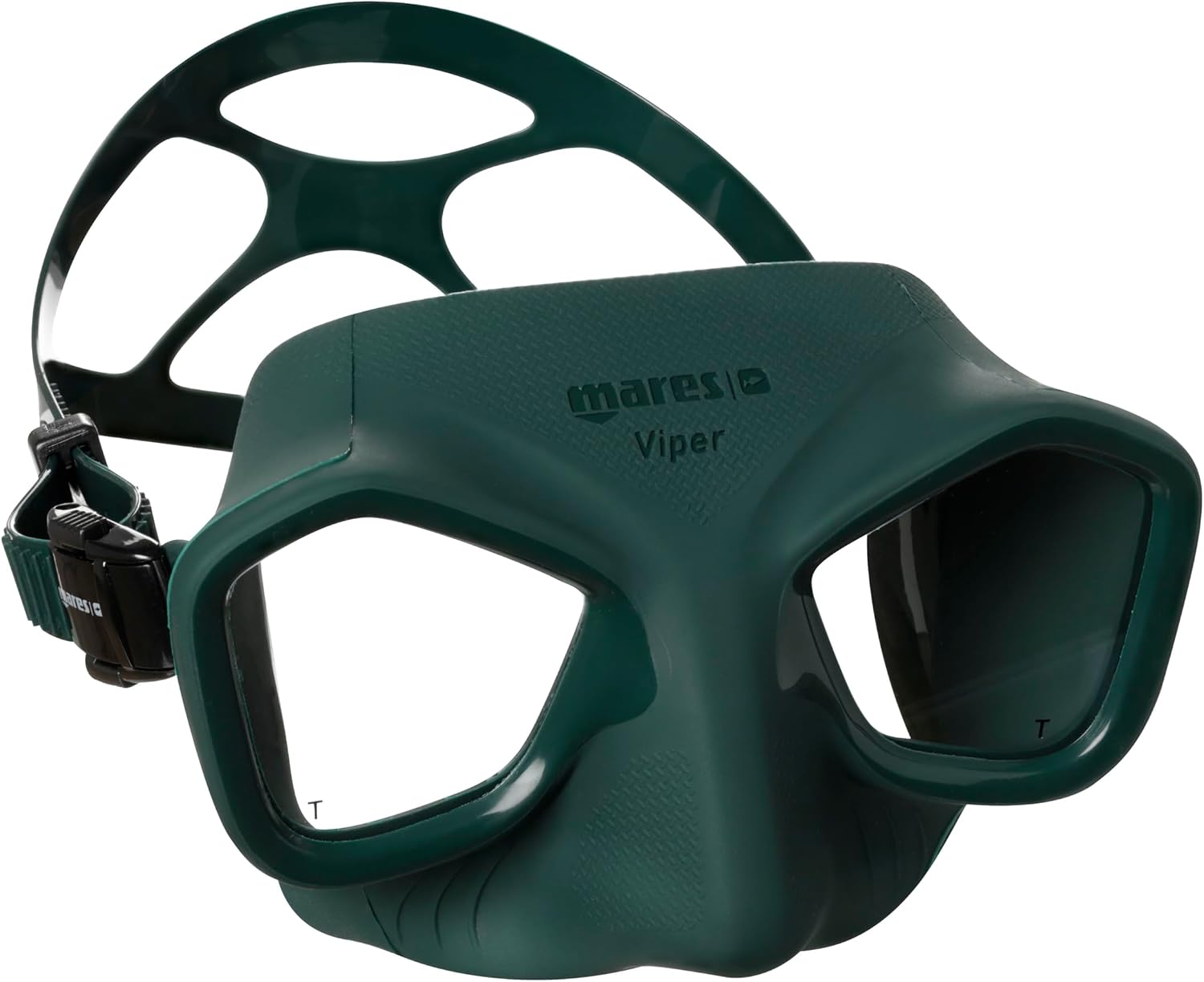 Mares Viper Spearfishing and Freediving Mask, SC Black/Green