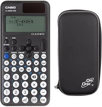 Casio FX-85 DE CW with CalcCase Protective Case