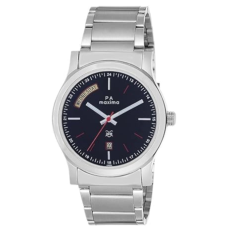 MAXIMA Analog Black Dial Mens Watch - 48880CMGI