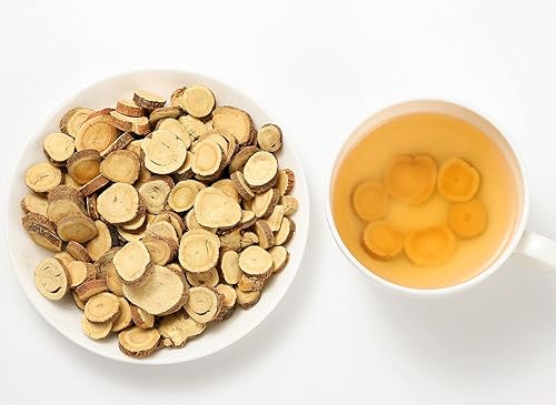 Miniatura 3 de Rebanadas de raíz de regaliz premium de 10 onzas9.98 oz, cortadas y tamizadas, té de raíz de regaliz 100% natural, .