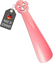 Lantelme Children's Shoe Horn Also for Babies - 1 x Child-friendly Plastic Shoe Horn - 18 x 4 cm - With Cheerful Figure - Made in Germany
