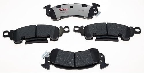 Miniatura 37 de Raybestos Premium Element3 EHT™ EHT1413H Juego de repuesto de pastillas de freno delantero