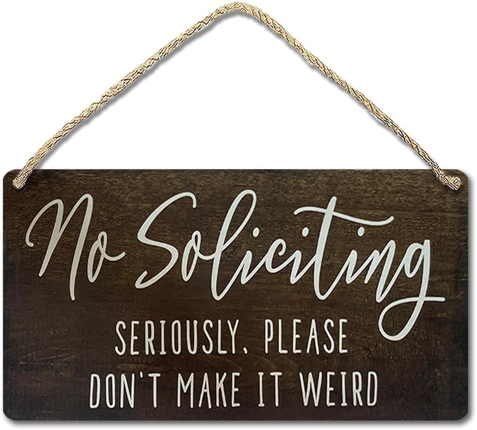 Keys Phone Wallet Reminder Wood Signs for Home Decor 12x6inches (WD027) image 4