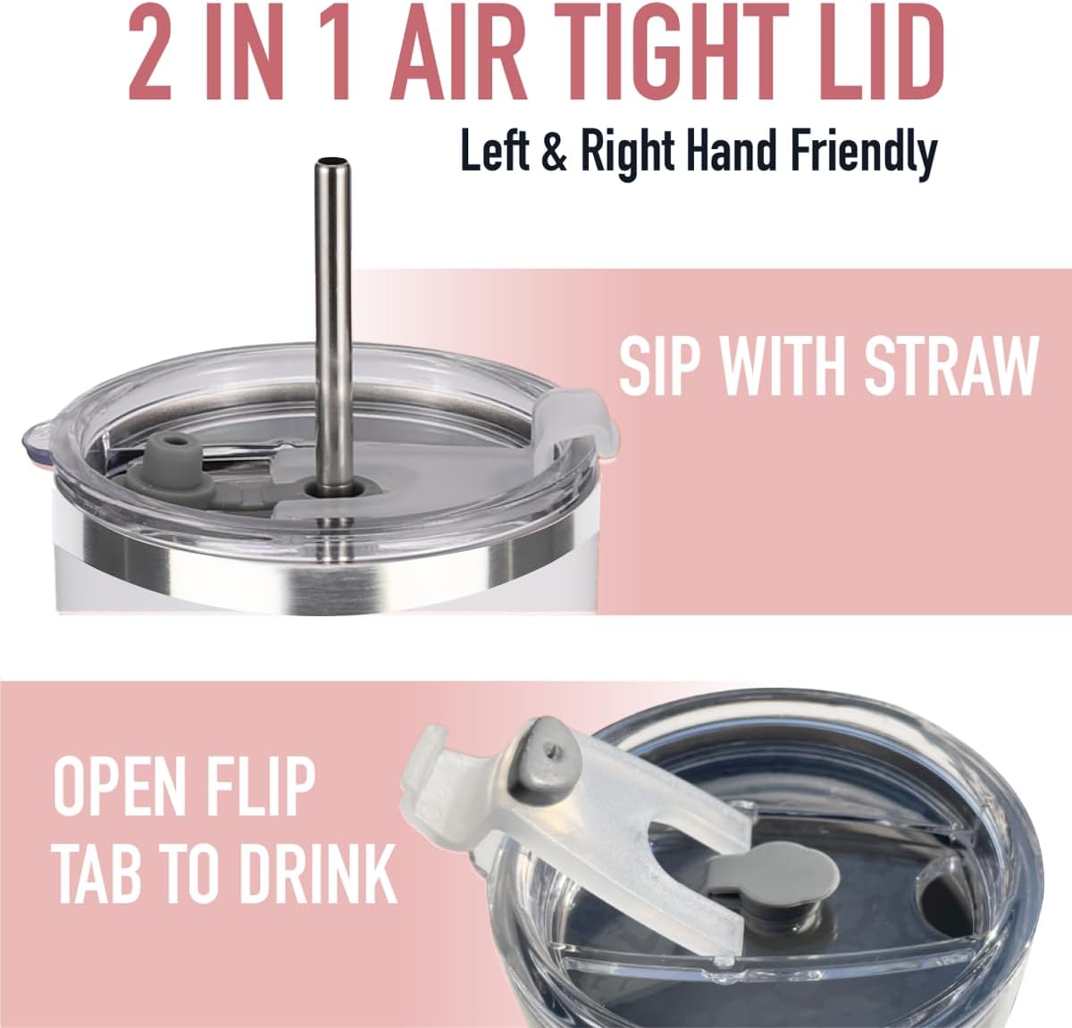 Kpop K-pop Gifts for Girls, Stainless Steel Tumbler With Lid and Straw 20oz/590ml for Korean Pop Lovers, Friends for Christmas,Birthday White - Image 3