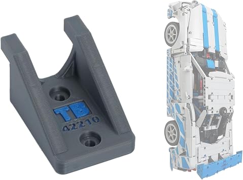 Vertical Wall Mount for LEGO 2 Fast 2 Furious Nissan Skyline GT-R-42210 Car NOT Included