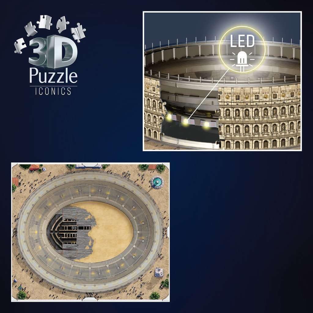 Ravensburger Puzzle 3D Iconics Koloseum
