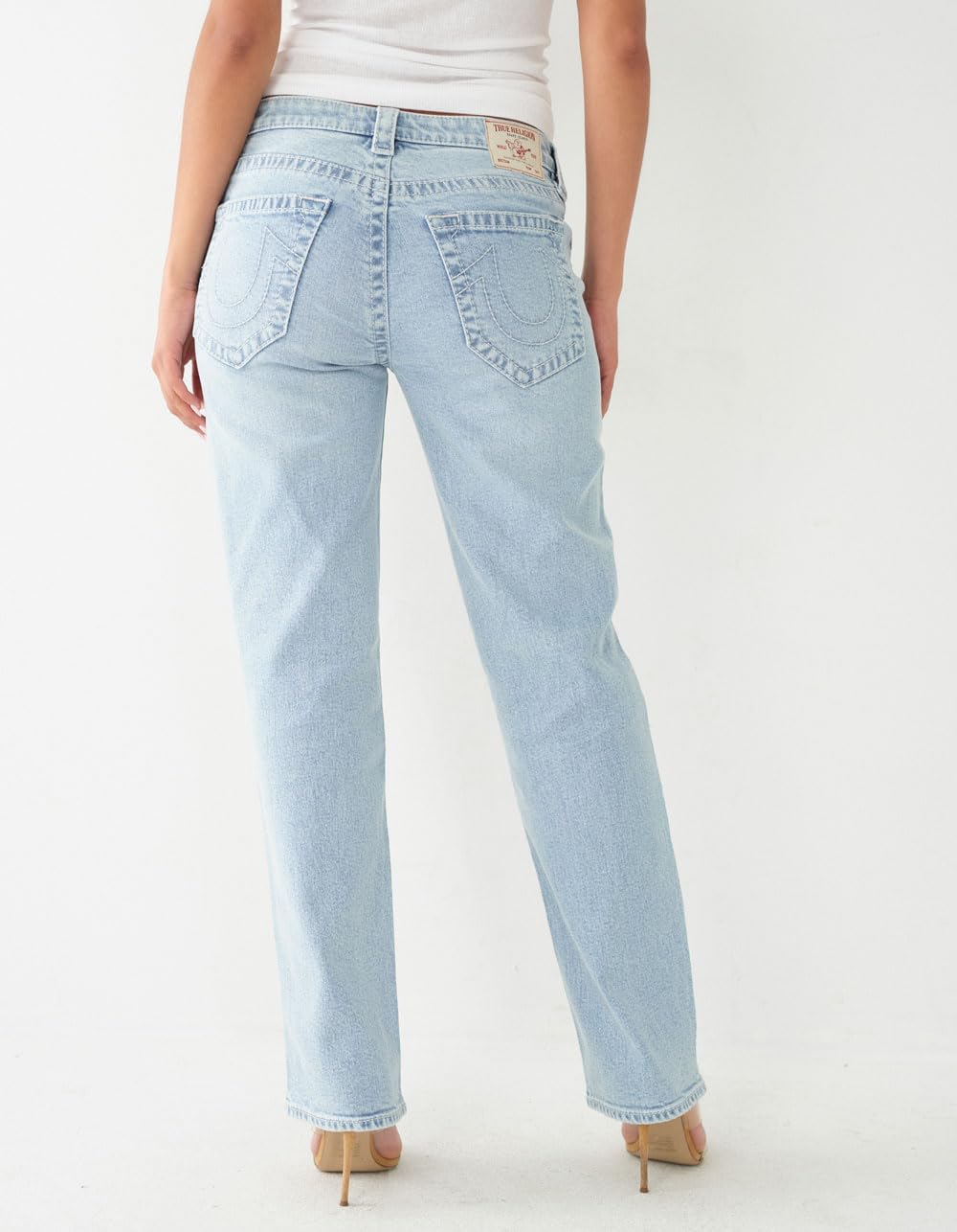 True Religion Women's Ricki Relaxed St Crossover