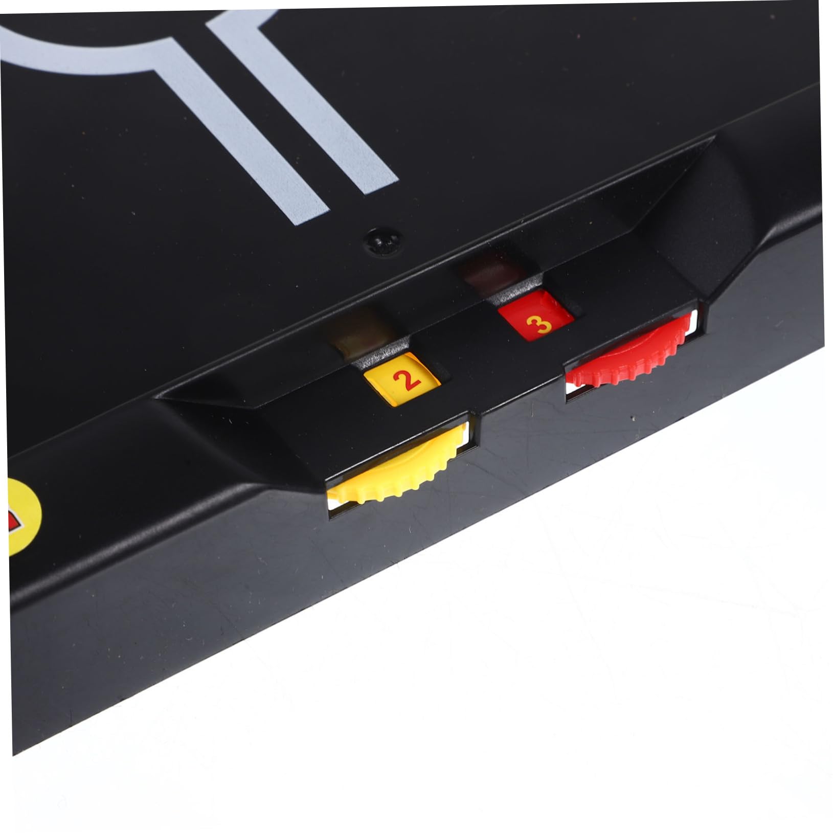 Hockey et Plastique en Mini Glace pour Noir sur Éducatif de Jeu Table à 2 Joueurs, Compétition Ludique et Divertissante Garçon Filles en Intérieur