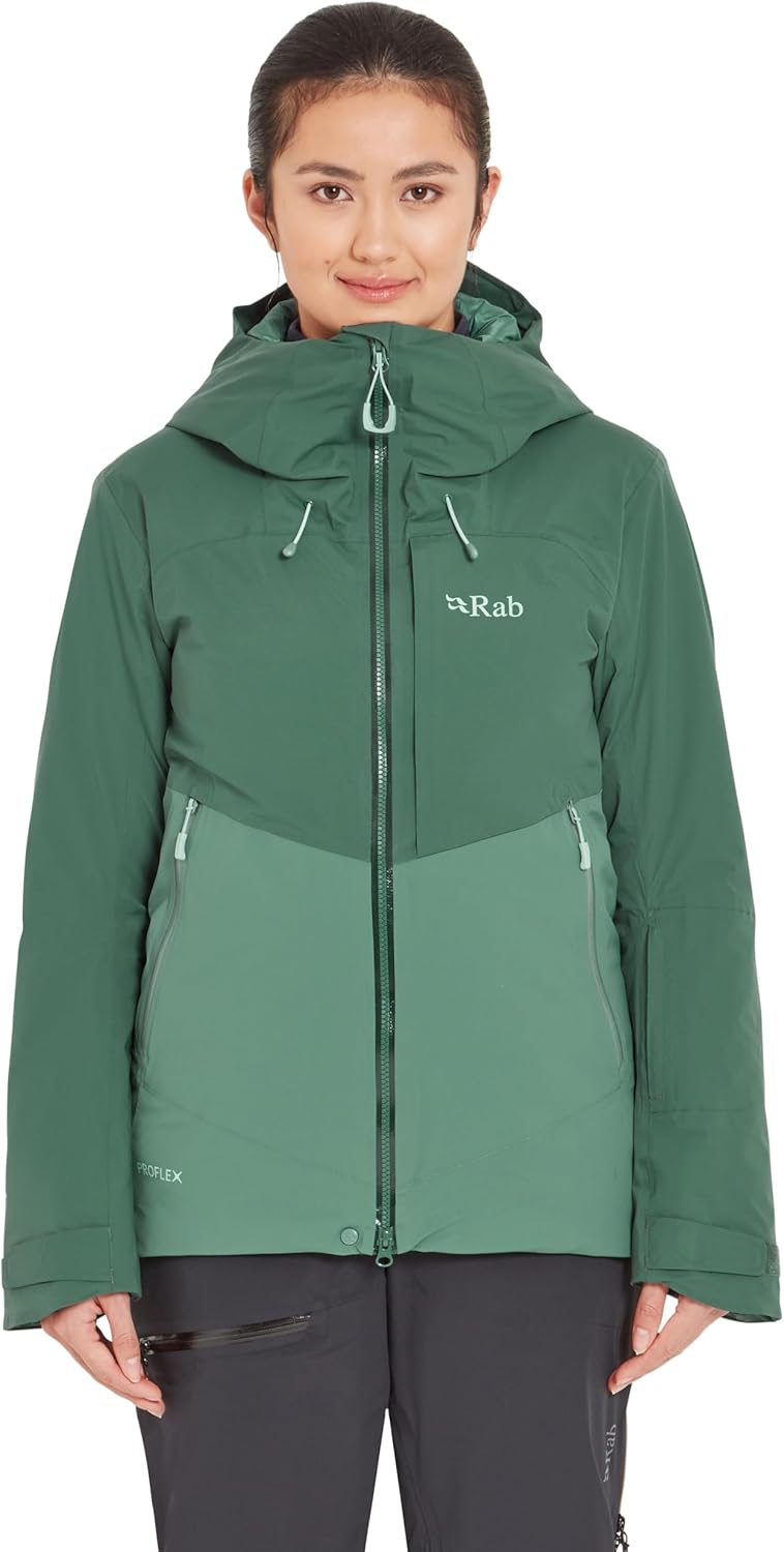 Rab Women's Khroma Diffract Jacket - Insulated Waterproof Ski Coat for Alpine & Backcountry Skiing