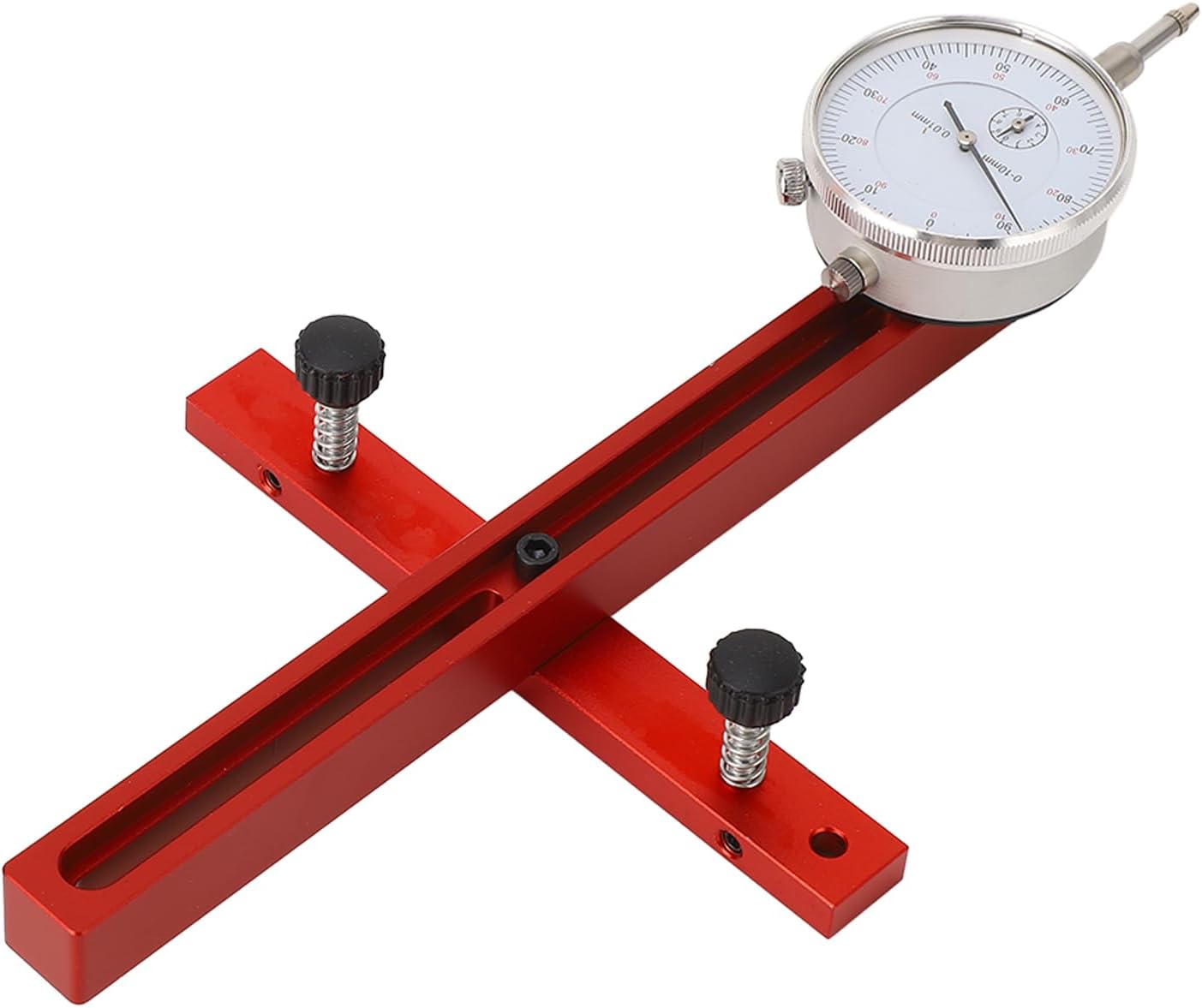 Digital Dial Indicator Table Saw Gauge, Adjustable Table Saw Gauge with 0.001" Accuracy, Aluminum Alloy Digital Table Saw Gauge Basic Kit for Woodworking Band Saw Drill