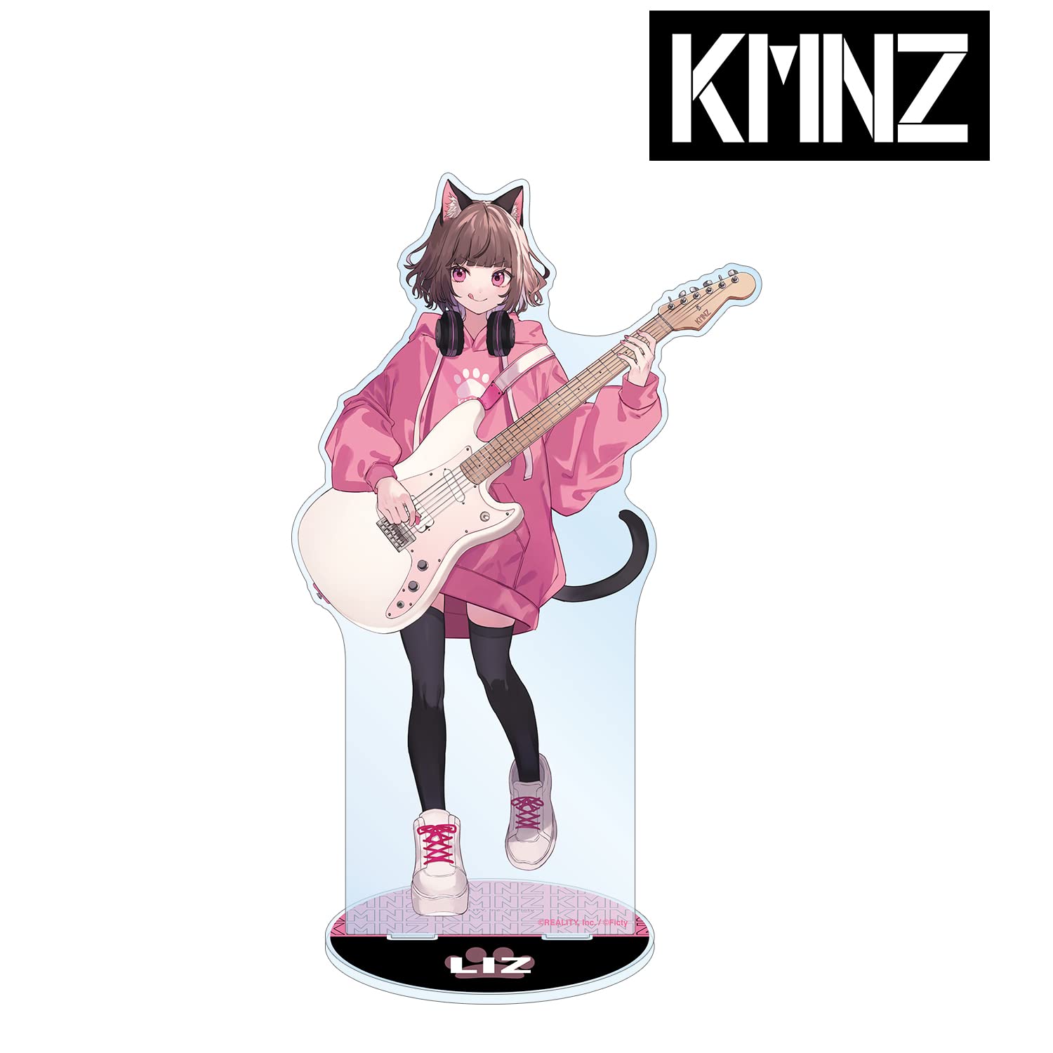 Amazon.co.jp: KMNZ 描き下ろしイラスト LIZ ギター演奏ver. 1/7