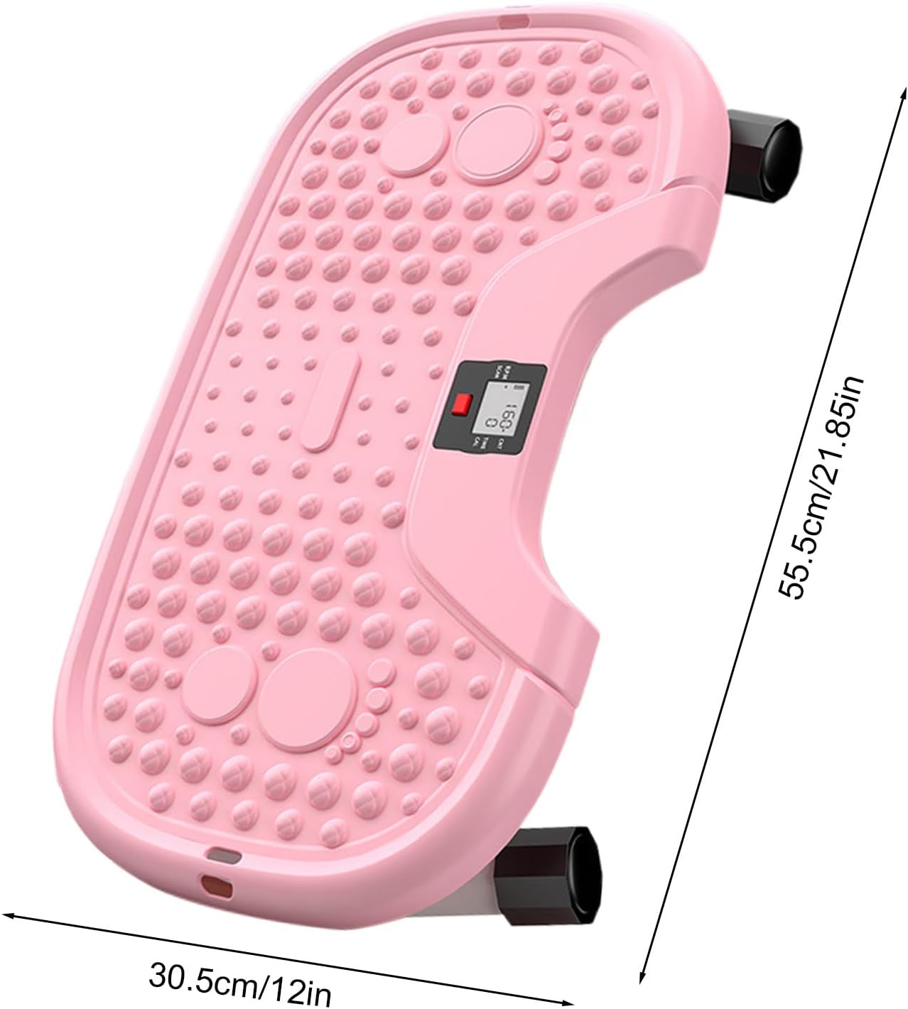 Rock Stepper - Twist Leg Exercisers with Resistance Band Compact Fitness Stepper for Exercise Glutes, Abs, Core, Upper Body Outdoor, Living Room, Bedroom, Women Home Workout Equipment