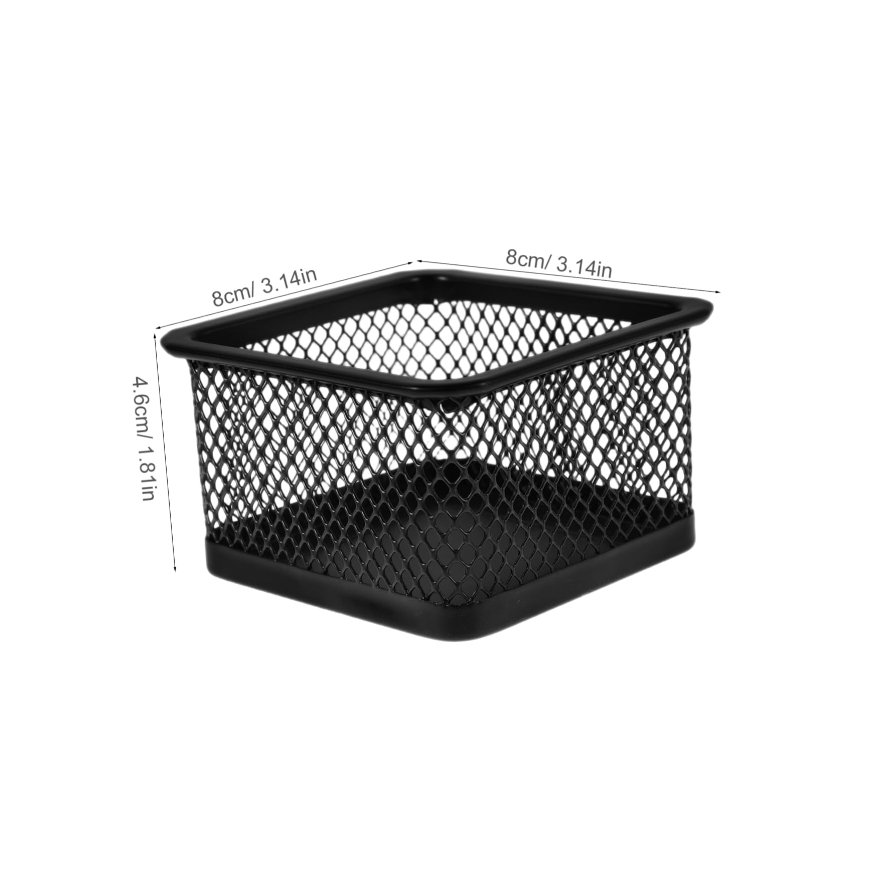 OFFSCH 4pcs Metal Paperclip Holder Mesh Binder Clip Dispenser for Office Supplies Versatile Desk Organizer for Clips Snacks and Study Materials Space-saving Design