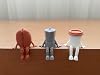 3-Piece Cute Coffee Corner Figurine Set 4 cm