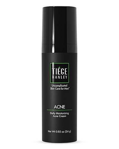 Tiege Hanley ACNE Cream para hombres (ACNE)  ÁCIDO SALICÍLICO 1.6% para reducir visiblemente el acné y controlar los brotes sin irritar la piel