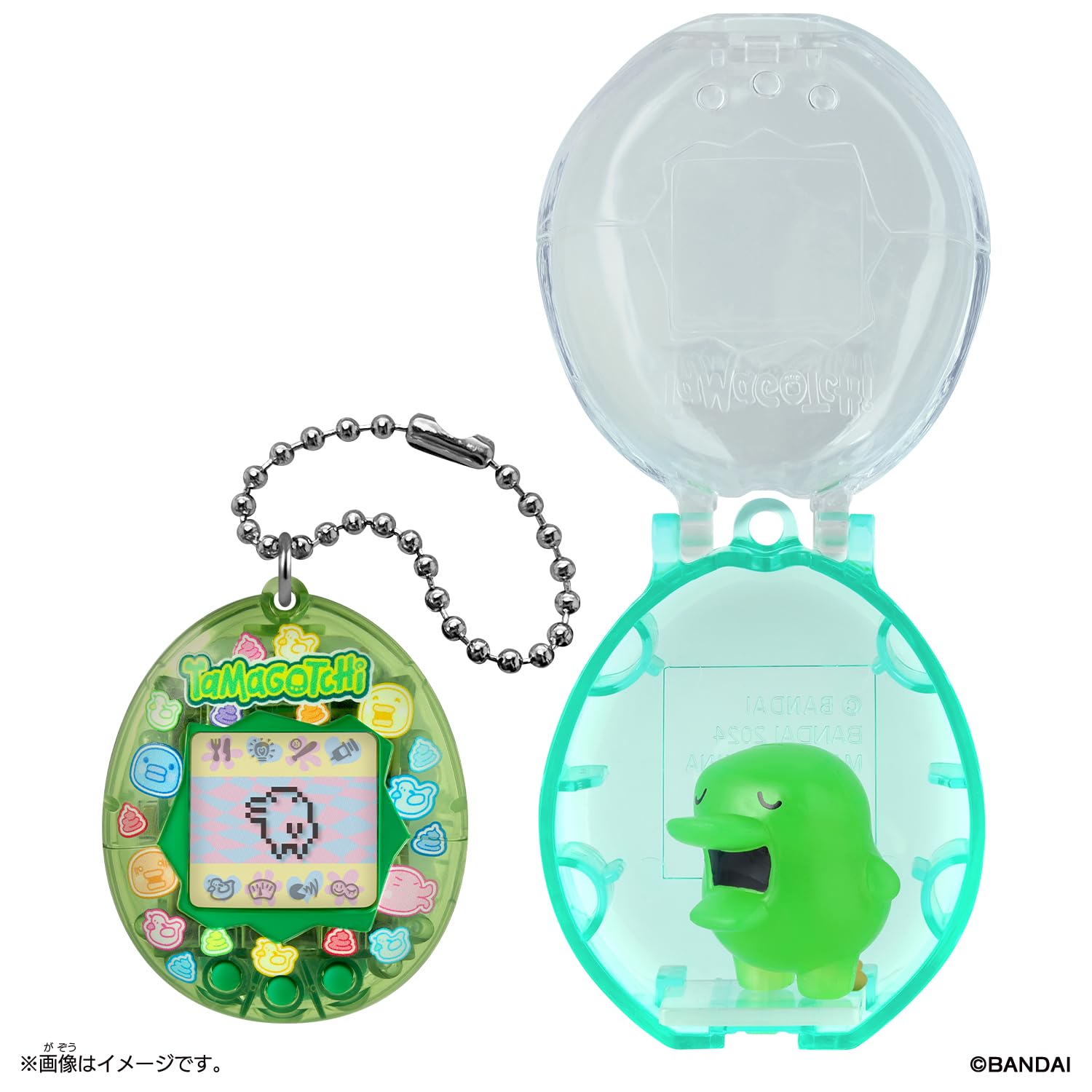 ゲームボーイ　Pocket 色／みどり。カートリッジ／たまごっち。【作動品】。 Amazon | [バンダイ(BANDAI)] Original Tamagotchi Collectibles Set