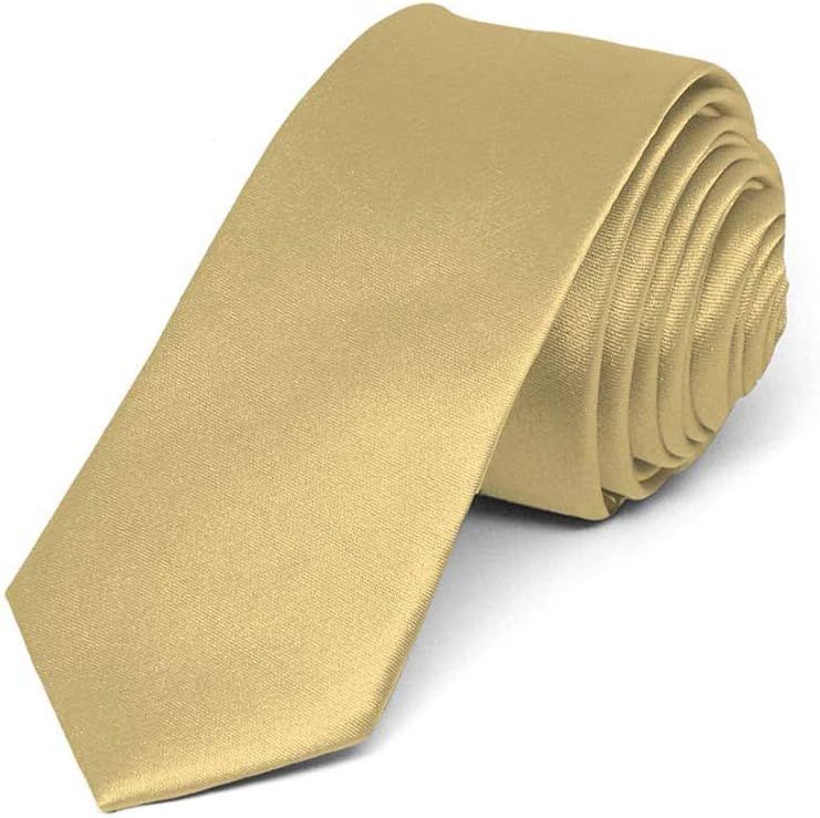 tiemart Boys' 2" Width Skinny Necktie for 8 to 13 years old