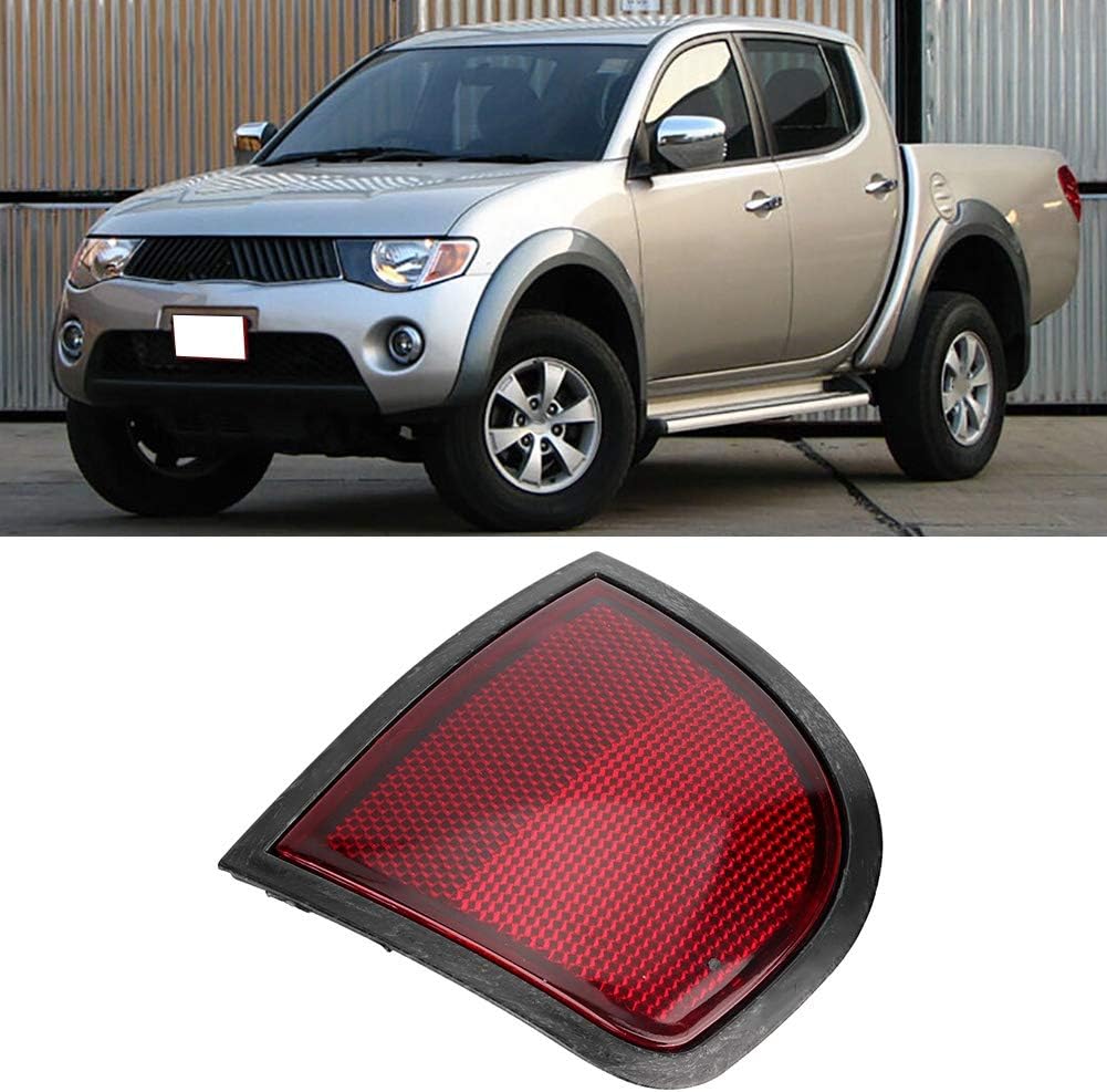Zestaw tylnych reflektorów samochodowych Duokon lewy reflektor tylnego zderzaka pasuje do MITSUBISHI TRITON L200 8355A015