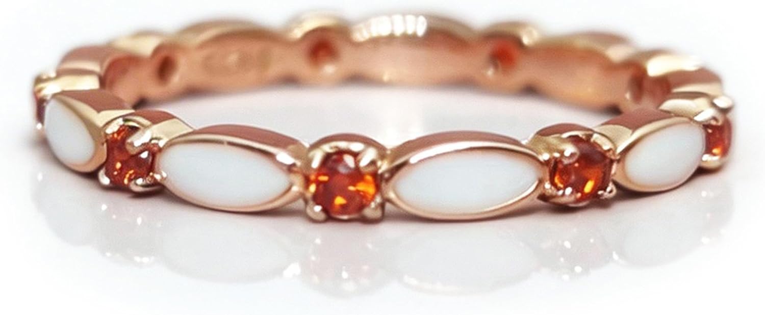 Love Catcher DIY Breast Milk Jewelry Making Kit, Sterling Silver Stackable Birthstone Breastmilk Ring Making Kit, Handmade Gift for Newborn, Mother's Day/Christmas/Birthday Gift for Her