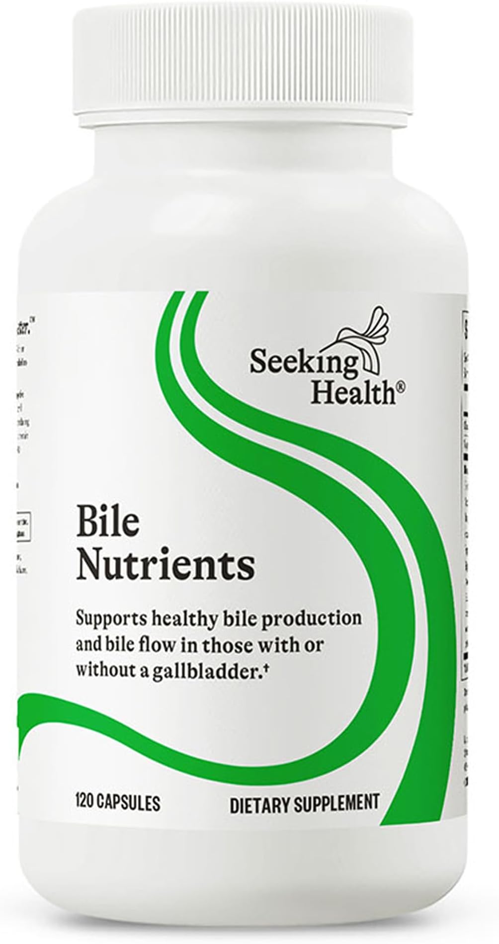 Bile Nutrients, Herbal Digestive Support for Healthy Gallbladder Function and Bile Production, Supports Healthy Fat Digestion and Liver Function (120 Capsules)*