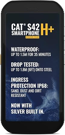 Caterpillar CAT S42 H+, Dual, 32GB 3GB, Black