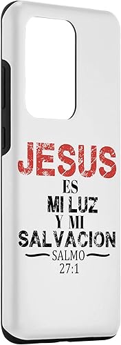 Miniatura 3 de Funda para Galaxy S20 Ultra Salmo Jesús Es Mi Luz Biblia Cristiana