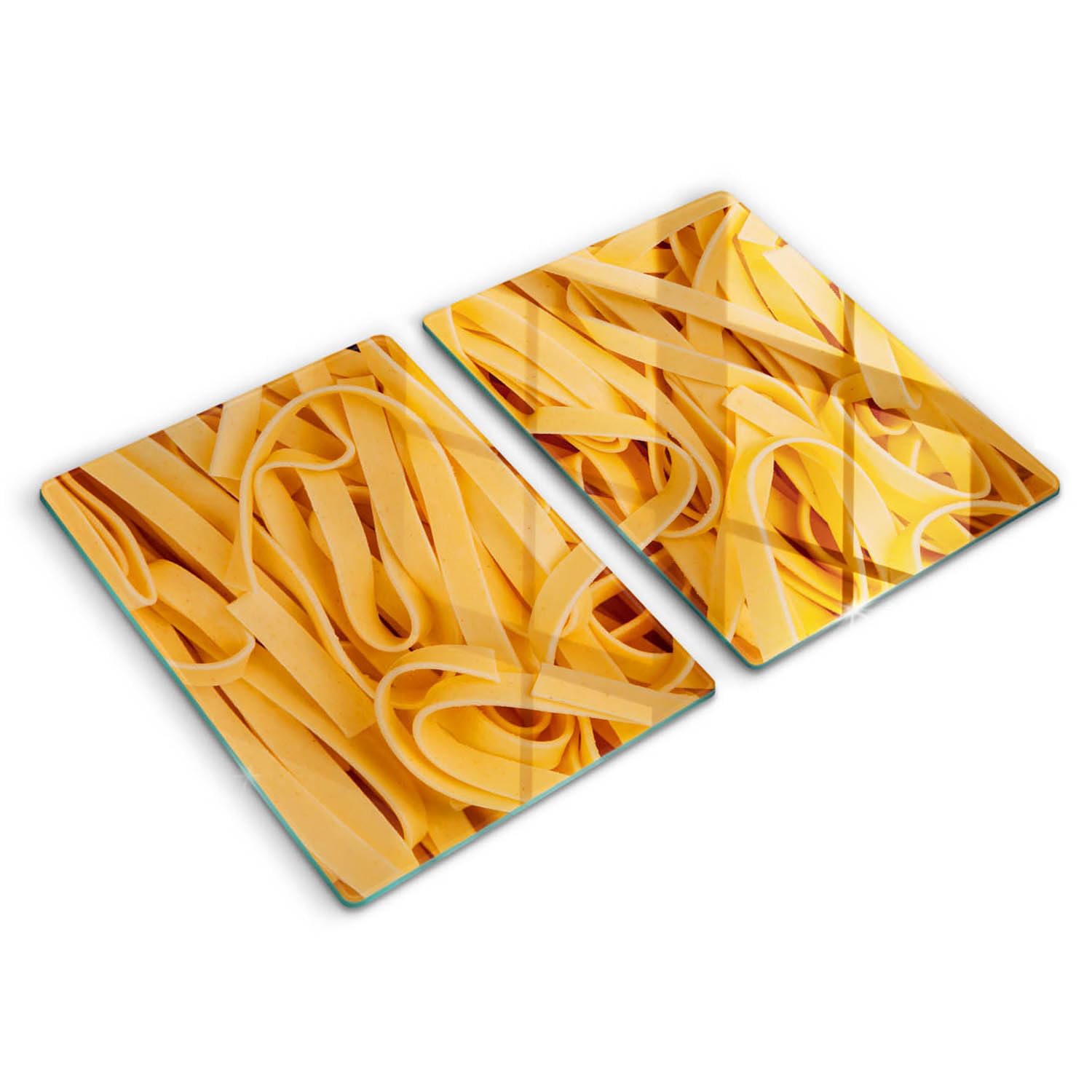 Plaque induction protection 2x40x52cm design pâtes de tagliatelle