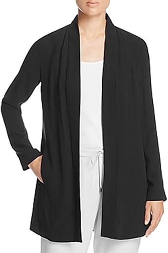 eileen fisher crepe jacket