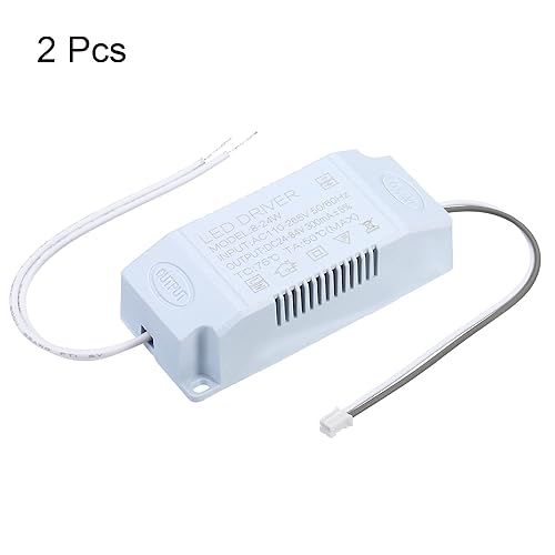 Miniatura 6 de PATIKIL 8-24W 300mA LED Driver, 4pcs AC110-265V Salida 24-84V DC Conector constante Rectificador Transformador Fuente de alimentación externa LED